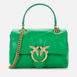 ショルダーバッグ・ポシェット Pinko Bags Green Pinko Women's Love Mini Puff Cross Body Bag - Green