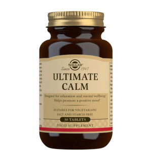 Solgar Ultimate Calm Supplement Tablets - Pack of 30