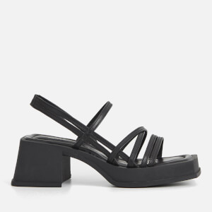 Vagabond Hennie Strappy Leather Block Heeled Sandals