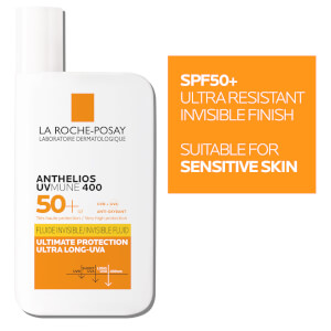 La Roche-Posay Anthelios UVMune 400 Invisible Fluid SPF50+ Sun Cream 50ml