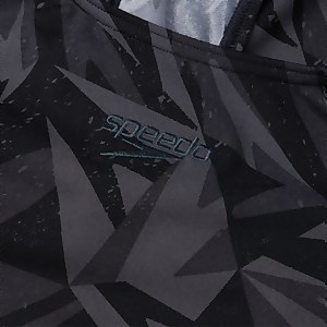 Women's Hyperboom Boyleg Tankini Black/Grey