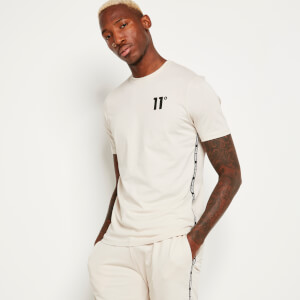 11 Degrees Micro Taped T-Shirt - Seed Beige