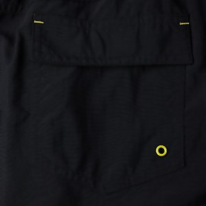 Herren Boom Logo 16" Badeshorts Schwarz/Grün