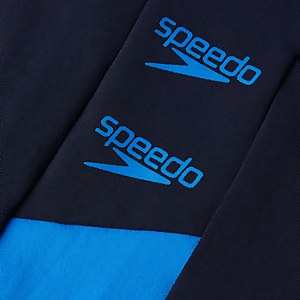 Herren Boom Logo Splice Schwimmhose Marineblau/Blau