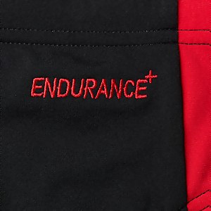 Slip de bain Homme 7 cm Boom Logo Splice noir/rouge