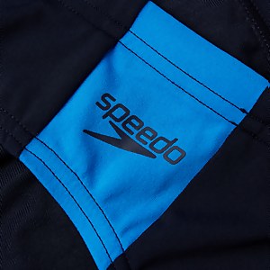 Herren Boom Logo Splice 7 cm Badehose Marineblau/Blau