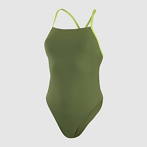 Maillot de bain Femme nœud au dos vert