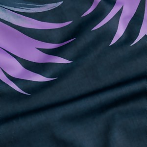 Mädchen Stern Badeanzug Schwarz/Blau - 9-10