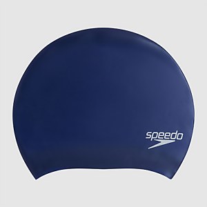 Adult Long Hair Cap Blue