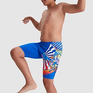 Jammer Garçon Placement Panel Leg bleu/orange