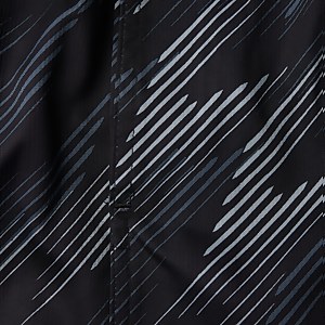 Short de bain Homme Sport Allover 45 cm bleu noir/gris