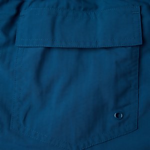 Short de bain Homme Retro 33 cm bleu/blanc - XS