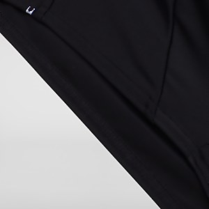 Maillot de bain Femme shorty à manches longues noir/bleu