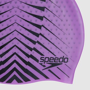 SPEEDO REV MOUD SILC CAP AU PURPLE/BLACK - ONE SIZE