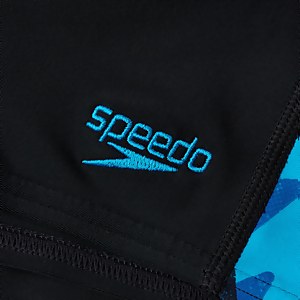 Boys' Hyperboom Logo Aquashort Black/Blue