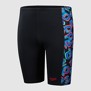 Boys' Digital Panel Jammer Black/Red