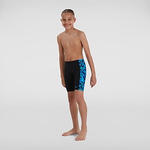 Boy's Hyperboom Logo Jammer Black/Blue