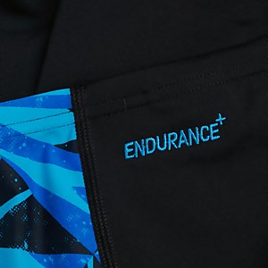 Jungen Hyperboom Logo Schwimmhose Schwarz/Blau