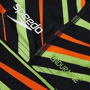 Mädchen Endurance+ Kneeskin Schwarz/Grün - 24