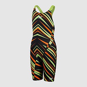 Combinaison partielle Fille Endurance+ noir/vert