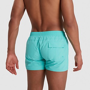 Men's Fitted Leisure 13" Swim Shorts Blue