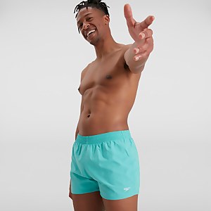 Men's Fitted Leisure 13" Swim Shorts Blue