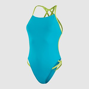 Damen Neon Freestyler Badeanzug Grün