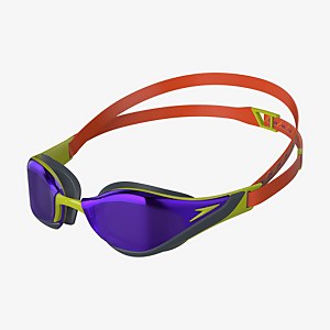 Adult Fastskin Pure Focus Mirror Goggles Orange/Purple