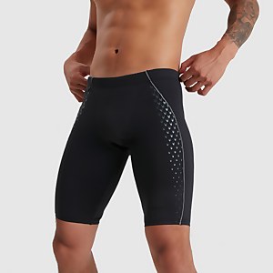 Herren Eco Endurance+ Pro Schwimmhose Schwarz/Grau
