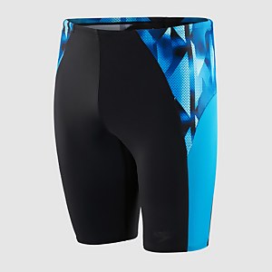 Herren Eco Endurance+ Splice Schwimmhose Schwarz/Blau
