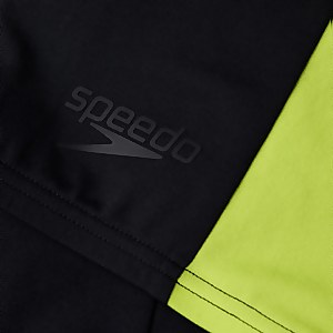 Herren Eco Endurance+ Splice Schwimmhose Schwarz/Grün
