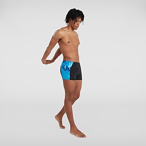 Men's Endurance+ Splice Aquashort Black/Blue