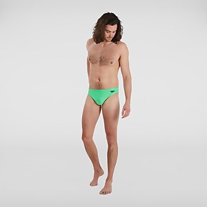 Herren Eco 5 cm Badehose Grün/Schwarz