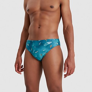 Herren Escape 5 cm Badehose Blau - 26
