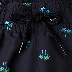 Short de bain Homme 35 cm Print Leisure noir/bleu