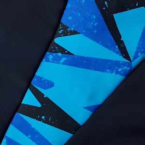 Maillot de bain Fille Hyperboom Splice Muscleback noir/bleu