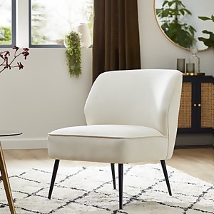 Norris modern slipper accent chair 2025