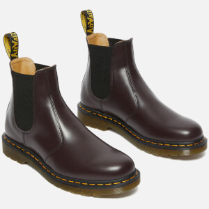 Burgundy doc marten chelsea boots best sale