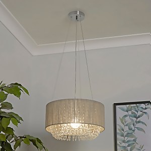 Bellano Ceiling Pendant Light - Grey