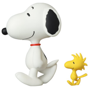 未開封 VCD 50’ スヌーピー マスクVer. PEANUTS Vinyl オレンジのマスクを被った'50年代スヌーピーが完成品フィギュア