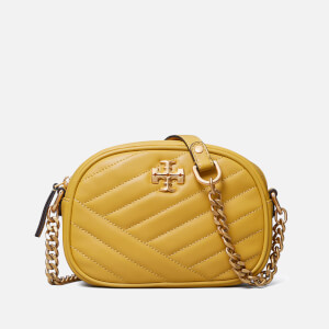 Tory Burch Women s Kira Chevron Small Camera Bag Golden Sunset