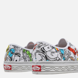 注目!!☆VANS x Crayola Authentic DIY Sketch Your Way Skate Vans x Crayola Authentic DIY Sketch Your Way Lace Up Skate