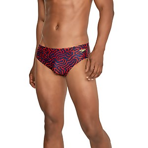 Men's Race Maze Brief Red