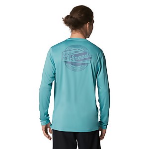 Speedo Graphic Long Sleeve Swim Rashguard