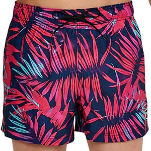 Men's Printed Redondo Edge 14" Volley Swim Trunks Purple