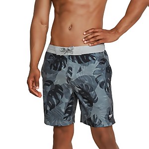 Printed Bondi Basin Boardshort 18" - Gray | Size S