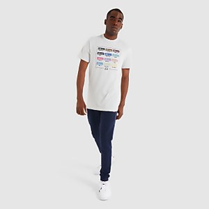T-shirt Funfan Hellgrau für Herren
