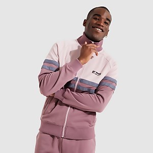 Ellesse rimini track top pink store
