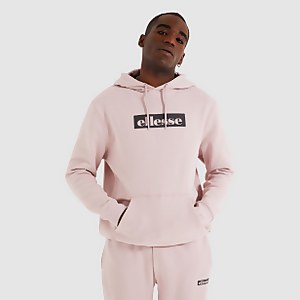 Pink ellesse hoodie mens cheap
