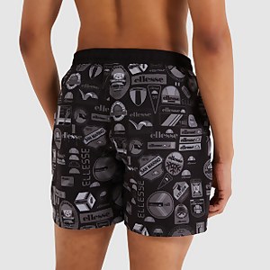 Badeshorts Oulle Schwarz für Herren